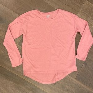 Old Navy Softest Long Sleeve Tee Size 8 Medium Salmon NWOT